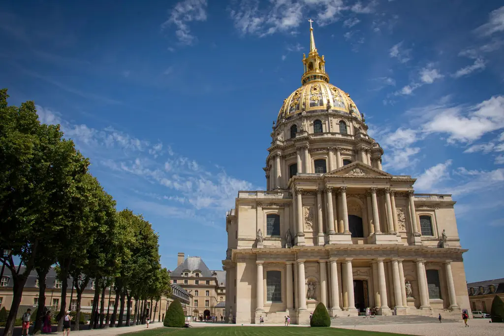 Le dôme doré des Invalides