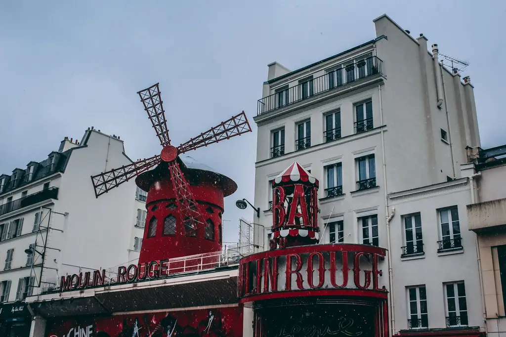 Le Moulin Rouge en journée