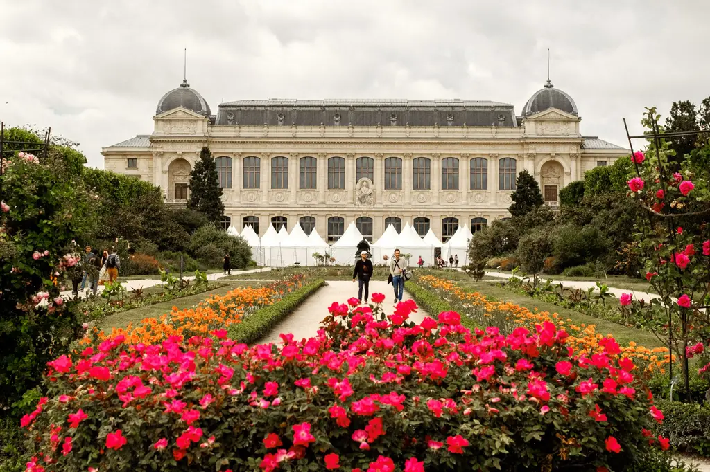 Parterres fleuris du Jardin des Plantes